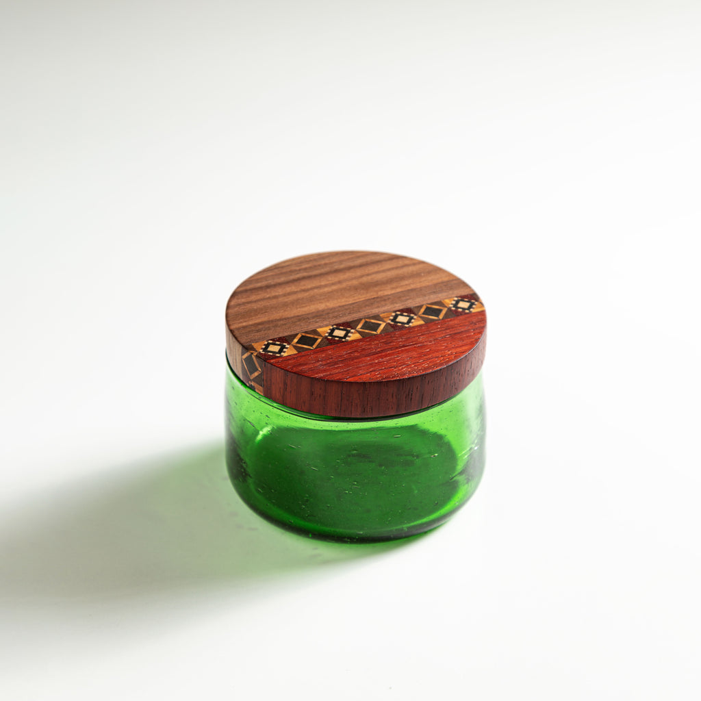 Mosaic Glass Pot
