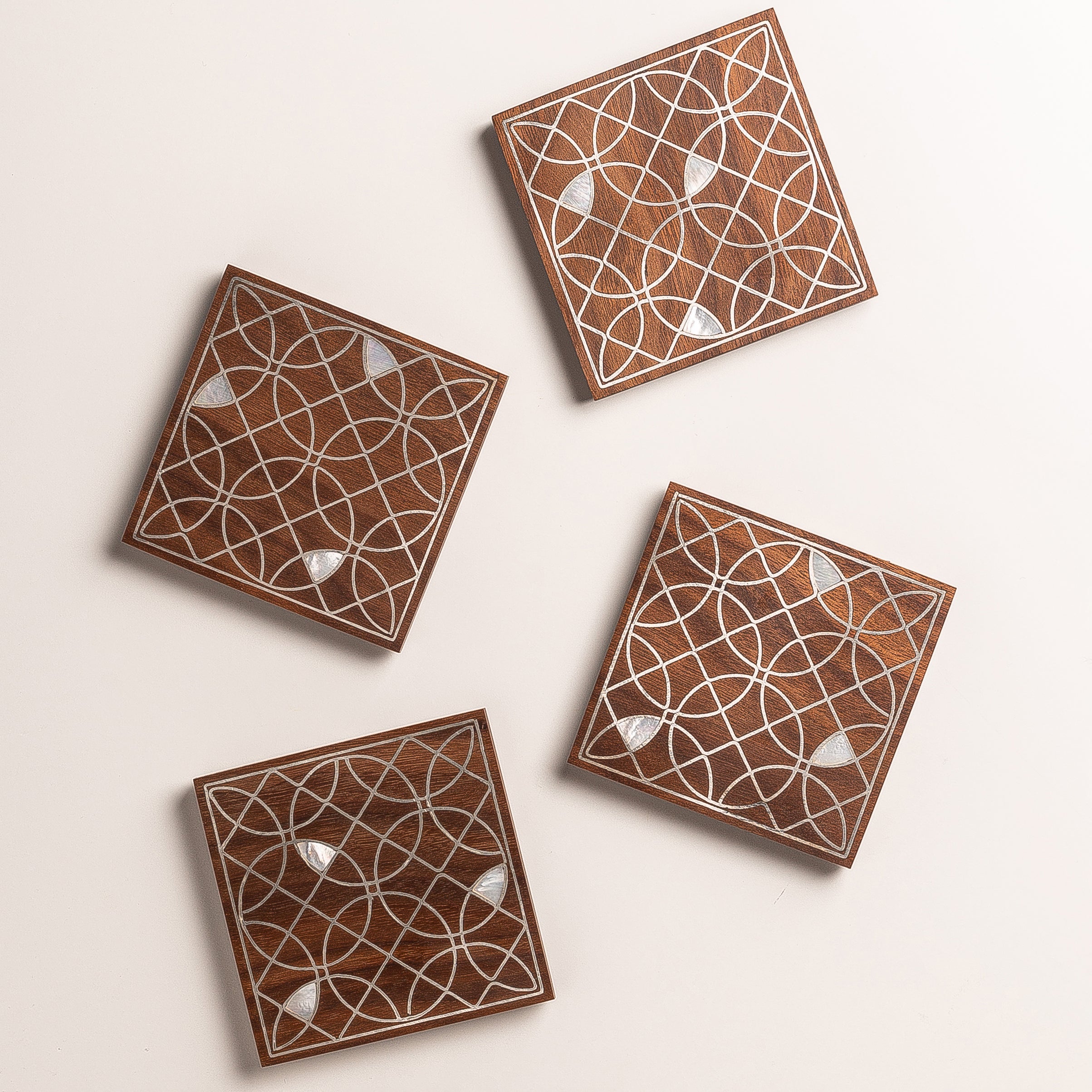 Pearl Reflections Coasters