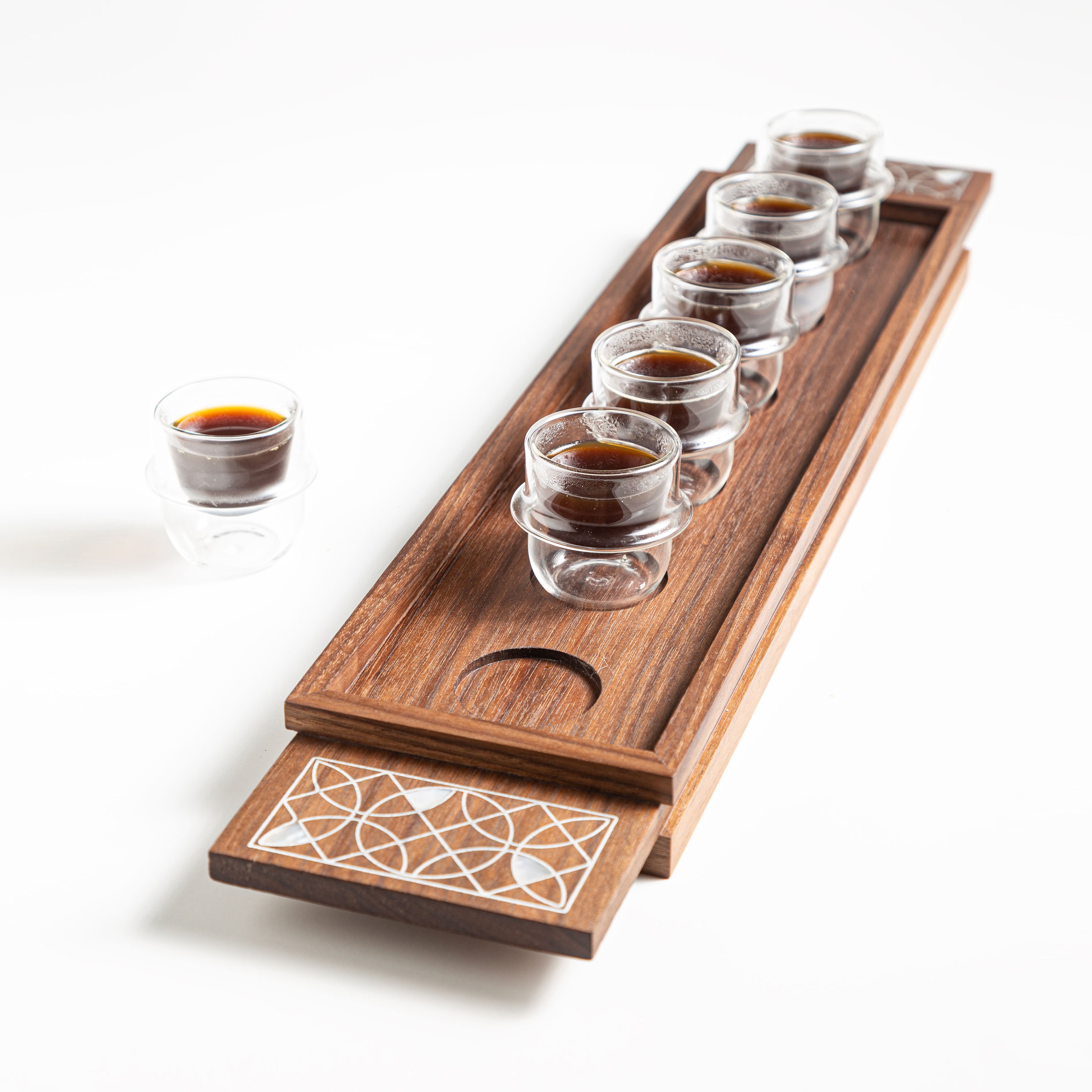 Pearl Reflections Coffee Tray